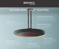 ECLIPSE 2900W SMART-HEAT ELECTRIC PENDANT WITH TWIN POLE (BOX 1 OF 2) BROMIC (BH0920001-1)